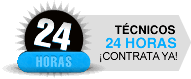Técnicos 24 horas. ¡Contrata Ya!